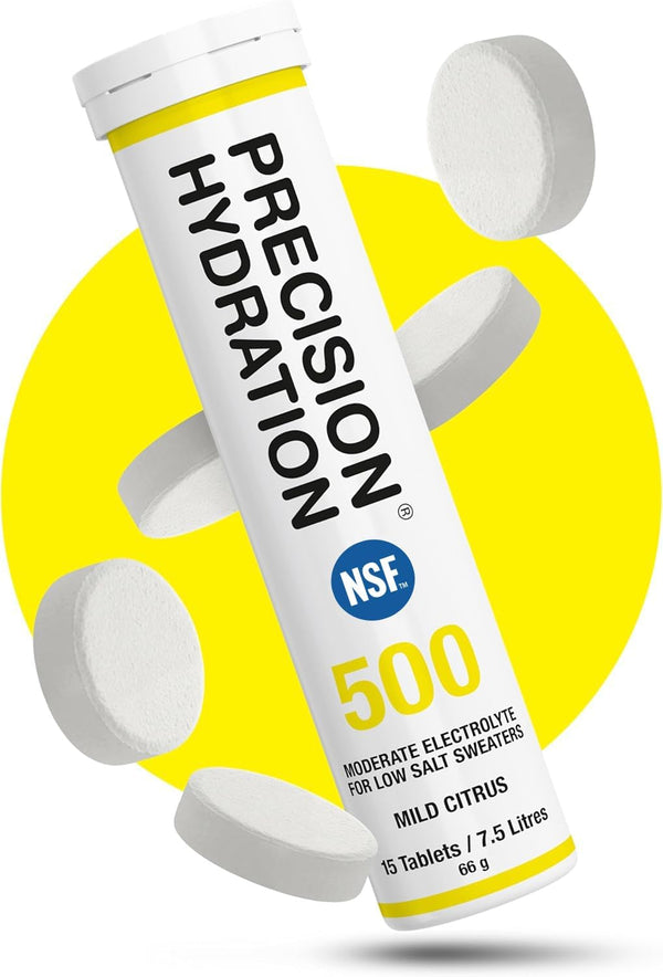 Precision Hydration Electrolyte Tablets - Multi Strength Effervescent Hydration Tablets, Low Calorie, Vegan Friendly