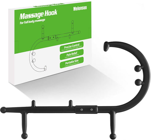 Trigger Point Massager for Back & Neck Pain Relief, Deep Tissue Massage Cane for Muscle Knots, Self Massage Tool