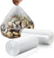 Small Trash Bags 4 Gallon, 110 Count, Clear Waste Basket Liners for Bathroom, Kitchen, Bedroom, 5 Gallon