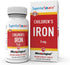 Superior Source Children’s Iron 5 mg, Quick Dissolve MicroLingual Tablets, 100 Count, Non-GMO