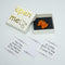 Tiny Orange Crab Gift Box Set, Love Message Surprise with Gold Open