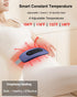 Electric Heating Pad, Portable Cordless Menstrual Heating Pad with 4 Heat Levels and 4 Massage Modes, Navy Blue