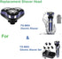 Replacement Shaver Head for Series FS-8600 Electric Shaver Electric Razor for Men, 4 in 1 Rotary Men Shaver Beard Trimmer, Electric Shaver