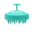 HEETA Scalp Massager for Hair Growth, Soft Silicone Shampoo Brush for Dandruff Removal, Green