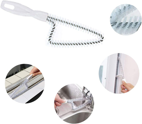 8 Pcs Hand-held Groove Gap Cleaning Tools, Crevice Cleaning Brushes for Door Window Tracks, Sliding Doors, and Air