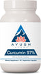 Ayush Herbs Curcumin 97%, Herbal Turmeric Supplement, 90 Capsules