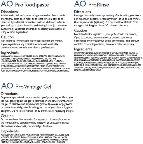 PerioSciences Natural Mouthwash Rinse for Oral Care, Mint Anti Cavity Dry Mouth Plaque Remover - Pack of 2