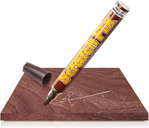 Miller SF1204 Wood Stain Scratch Fix Pen - Red Brown Wood Repair Marker