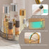 Rotating Makeup Organizer for Vanity, Spinning Cosmetics Storage Rack for Bathroom Countertop, Skincare Holder (1 Tier,