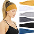 Huachi Women's Non Slip Fashion Headbands, Elastic Hair Bands for Yoga, Workout, Summer Hair Accessories