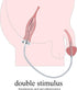 Urethral Dilator with Smooth Double Head Stainless Steel Penis Plug Adult Sex Toys - Catheters & Sounds Sounding Rods