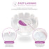 Teenitor 200 Pack Eyelashes Extension Volume Lashes Fan Blossom Cups, Glue Holder & Lash Organizer Tools