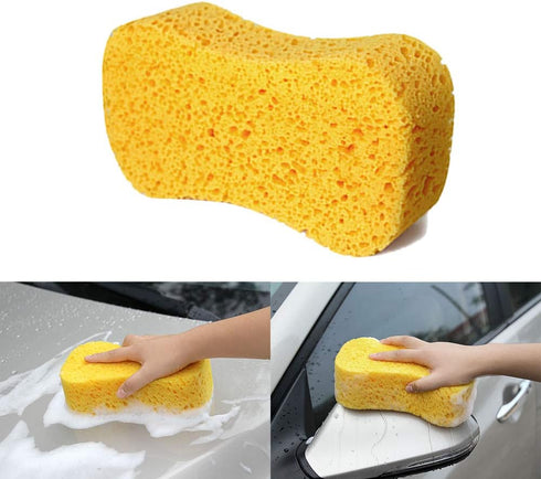Car Wash Sponges, Kitchen Cleaning Sponges Scrubber, Random 3-Color Mix