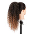 Vigorous Ponytail Extension, 14 Inch Drawstring Ponytail for Black Women, Short Fluffy Afro Kinky Curly