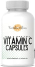 Vitamin C Capsules | Pure, Corn & GMO-Free | 1000 mg Vitamin C Per Capsule | 200 Capsules.