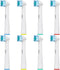 Electric Toothbrush Replacement Heads, Compatible with Oral B Precision Clean (8 Refills)