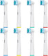 Electric Toothbrush Replacement Heads, Compatible with Oral B Precision Clean (8 Refills)
