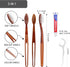 100 pcs Disposable Toothbrushes with Toothpaste Floss, Individually Wrapped, 10g Toothpaste for Homeless, Airbnb, Hotel