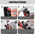 YiJAYiCAMA 704 Toothpaste Tube Glue Gun, Tube Squeezing Machine Dispenser Glue Gun, Universal Manual Glue Gun Extruder