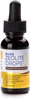 1 oz Bottle Fulvic and Humic Acid Immune Gut Support - 100% Bioavailable Pure Liquid Zeolite Suspension Enhanced with