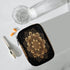 Skerhhux 7 Golden Art Mandala Pill Case Travel Pill Organizer Weekly Day Portable with Zipper Medicine Box Pill Case