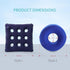 Tailbone Inflatable Seat Cushions for Pressure Relief, Wheelchair Air Cushion for Bed Sore, Comfortable Inflatable