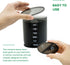 Weekly Pill Organizer (Twice-A-Day), Portable 7 Day Pill Box Case with AM/PM Compartments for Supplements