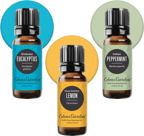 Edens Garden Essential Oil Set, 3 Best 100% Pure Aromatherapy Oils (Essential Oil)