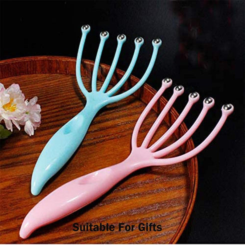 Scalp Massager, 2PCS Handheld Claw Head Massager for Deep Relaxation & Stress Reduction at Home