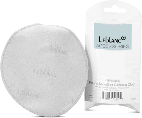 LE BLANC Leblanc Microfiber Cleaning Cloth Round, White (L2000R)