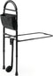 Medline Bed Assist Bar with Storage Pocket, Height Adjustable Bed Rail for