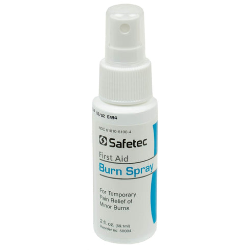 Safetec Burn Relief Burn Spray, 2 oz. Bottle