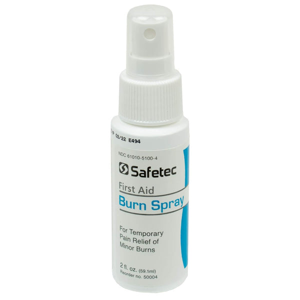 Safetec Burn Relief Burn Spray, 2 oz. Bottle