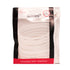 Mia Silkies Silicone Hair Elastics - Translucent Clear Rubber Bands for Women & Girls - 10pcs