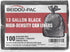 13 Gallon Trash Bags, 100 Count, Black Tall Kitchen Garbage Bags for Multi-purpose Use