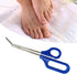 Long Handle Toenail Scissors for Seniors - Easy Reach Clipper for Thick Toe Nail with Ingrown Toenail File