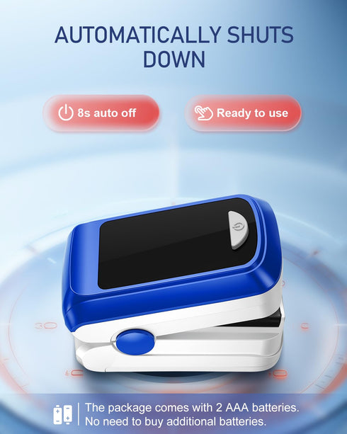 SpO2 SpO2/Heart Pulse Oximeter Fingertip Oxygen Monitor Fingertip Pulse Ox Heart Rate and Finger Pulse Oximeter