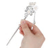 Waydress 3 Pieces Chinese Hair Stick, Japanese Hairpin Hair Chopsticks for Women, Vintage Pearl Rhinestone