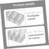Weekly Organizer Removable Pill Case Compartments for Vitamins and Daily Medications Portable and Easy to Clean