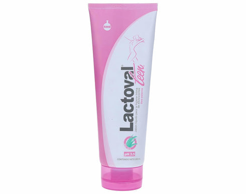 Laboratorios Sued, S.R.L Lactoval Teen Intimate Wash for Teens 200 ml pH 3.5 Balanced Feminine