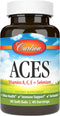 Carlson - ACES Vitamins A, C, E + Selenium, Cellular Health & Immune Support, Antioxidant, 90 Softgels
