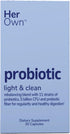 her own Probiotics for Women - 30 Capsules, 5 Billion CFUs with Prebiotics, 11 Strains, Vegan, Non-GMO