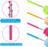4 pcs Microfibre Feather Duster, Extendable 13" to 30", Washable Cleaning Tool for Office, Car, Computer, Furniture,