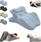 Meivoria 27 Angle Ergonomic Intimacy Pillow for Couples, Supportive Memory Foam Wedge Cushion