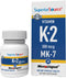 Superior Source Vitamin K2 MK-7 (Menaquinone-7), 300 mcg, Quick Dissolve MicroLignual Tablets, 60 Count