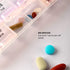 INKULTURE 28 4 Pack 1 Pill Medicine Organizer Reminder Storage Box Days or Weeks