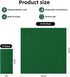 KAMMAK 100 Pack (16.5 16.5 inch) Green Napkin Disposable Cloth Like Dinner Paper Napkins with Pocket Folded Guest Hand