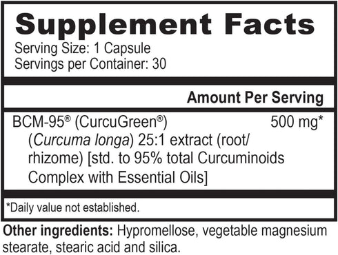 NatureCity True-Curcumin Turmeric Supplement | 500mg Curcuma Capsules | Non-GMO Vitamin Supplements | Supports Joints