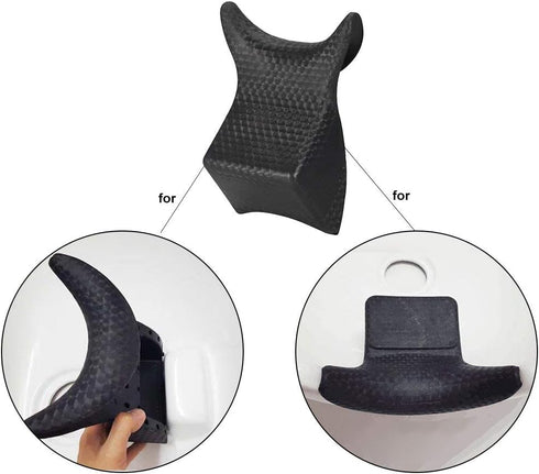 Shampoo Bowl Neck Rest Suction Cushion, PVC Salon Spa Neck Rest Pillows for Hair Washing Backwash Unit (1)