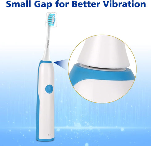 Replacement Toothbrush Heads for Philips Sonicare - Medium Soft, 8 Pack